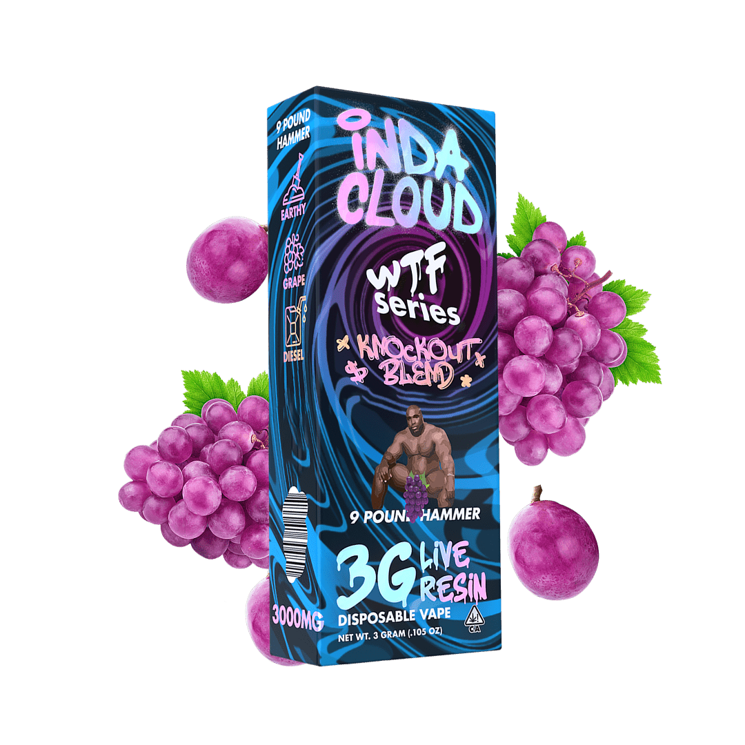 IndaCloud WTF SERIES 3g DISPOSABLE VAPE