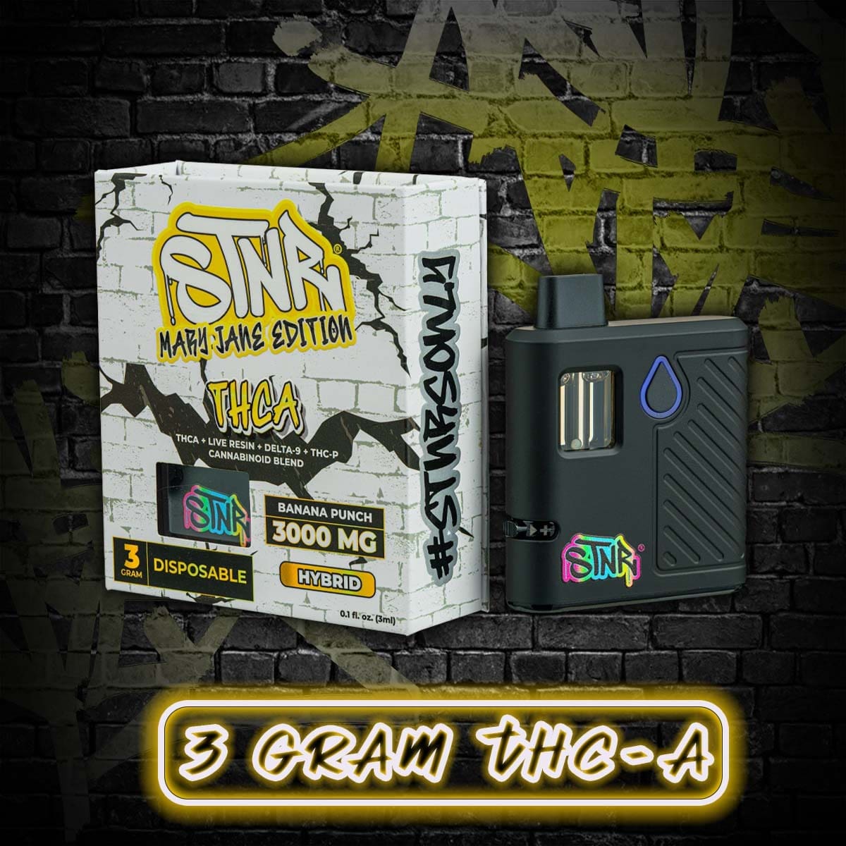 STNR MARY JANE BLEND - THCA - 3g DISPOSABLE