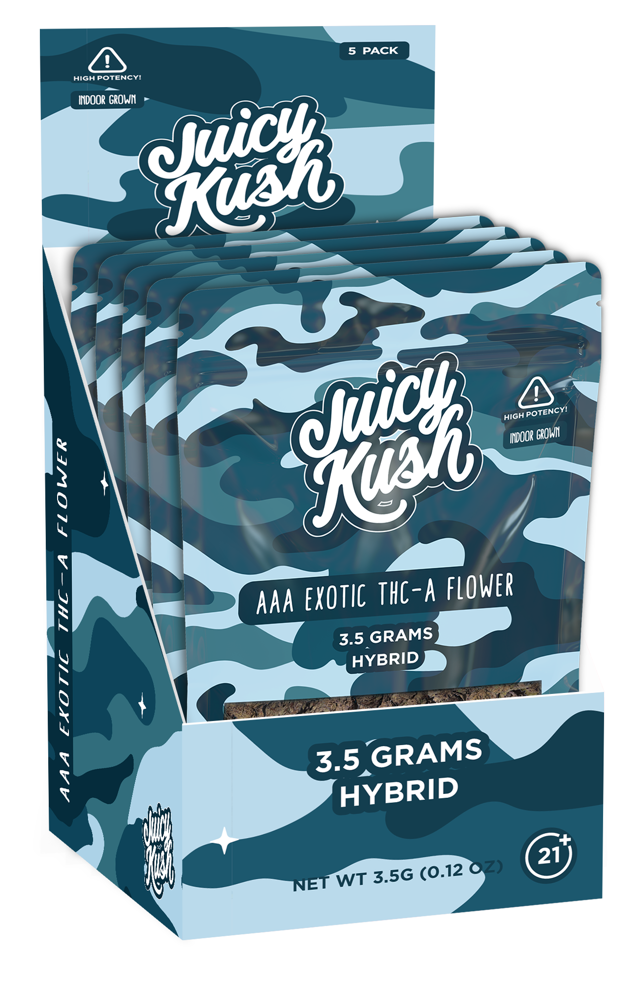 JUICY KUSH - 3.5g THCA Flower Collection