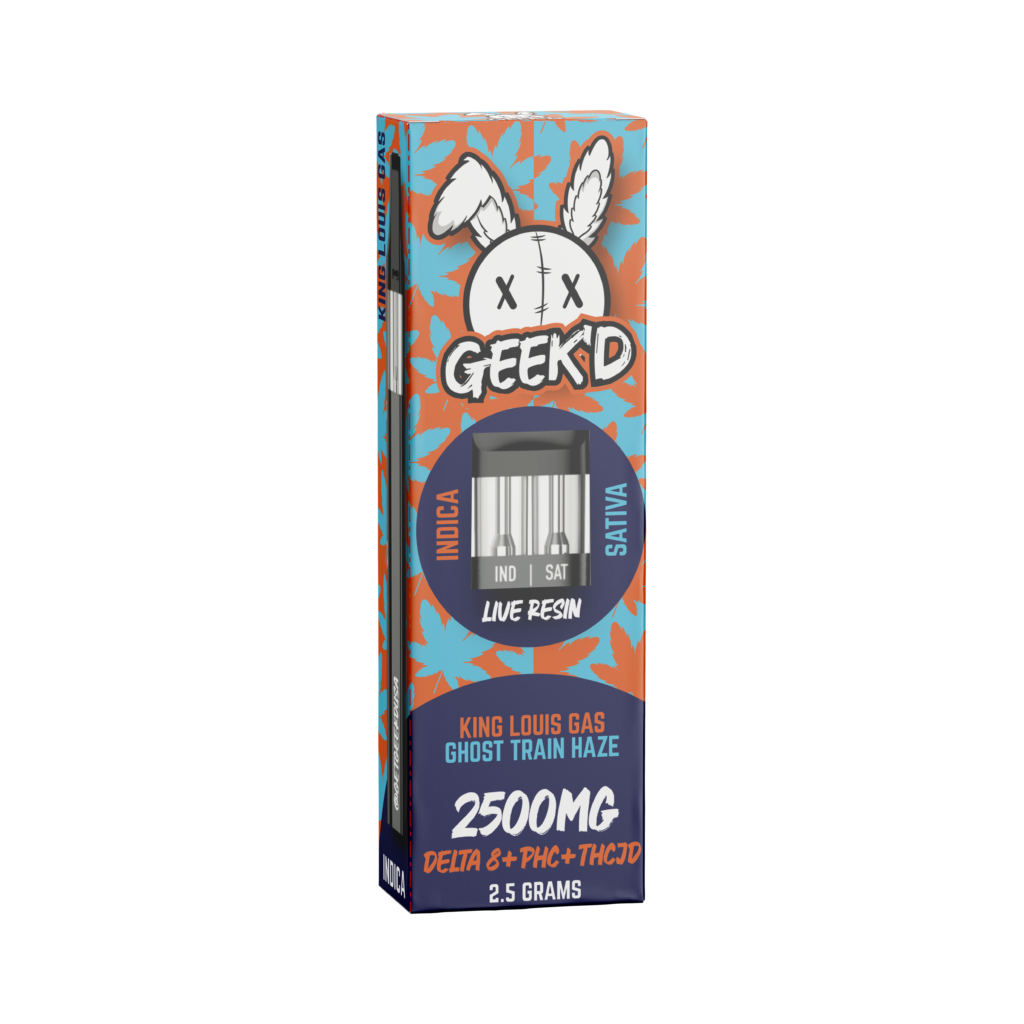 GEEK'D EXTRACTS 2 in 1 DISPOSABLE