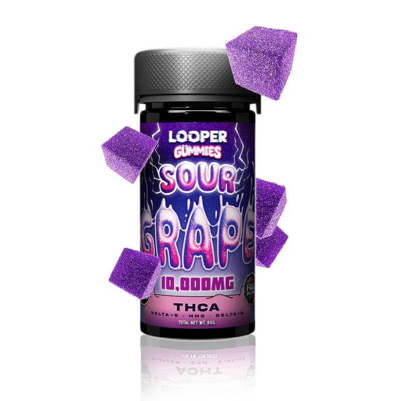 LOOPER THCA - LIVE BADDER 10000mg GUMMIES