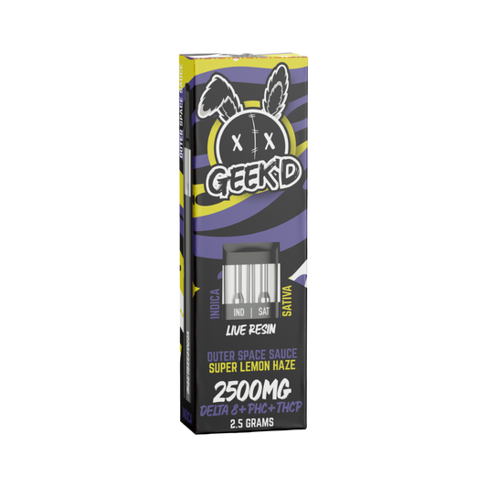 GEEK'D EXTRACTS 2 in 1 DISPOSABLE