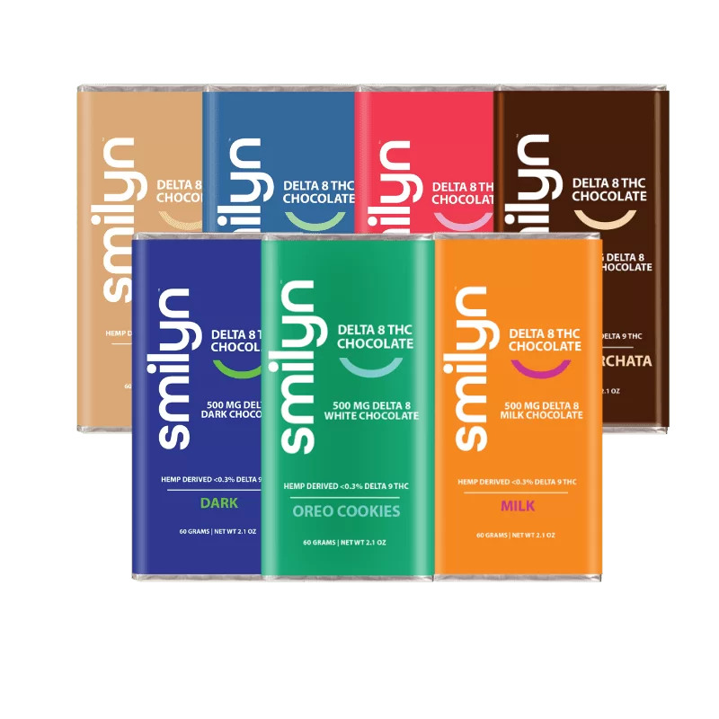 SMILYN Delta 8 Chocolate Bars