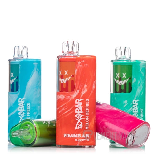 ExoBar X Sugar Bar Disposable Nicotine Vape 8000 Puffs (19mL)