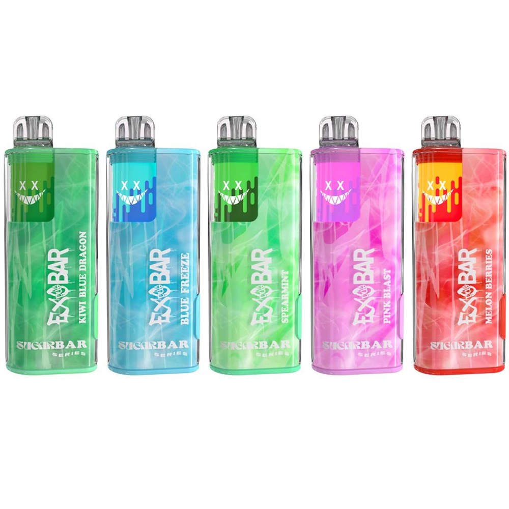 ExoBar X Sugar Bar Disposable Nicotine Vape 8000 Puffs (19mL)