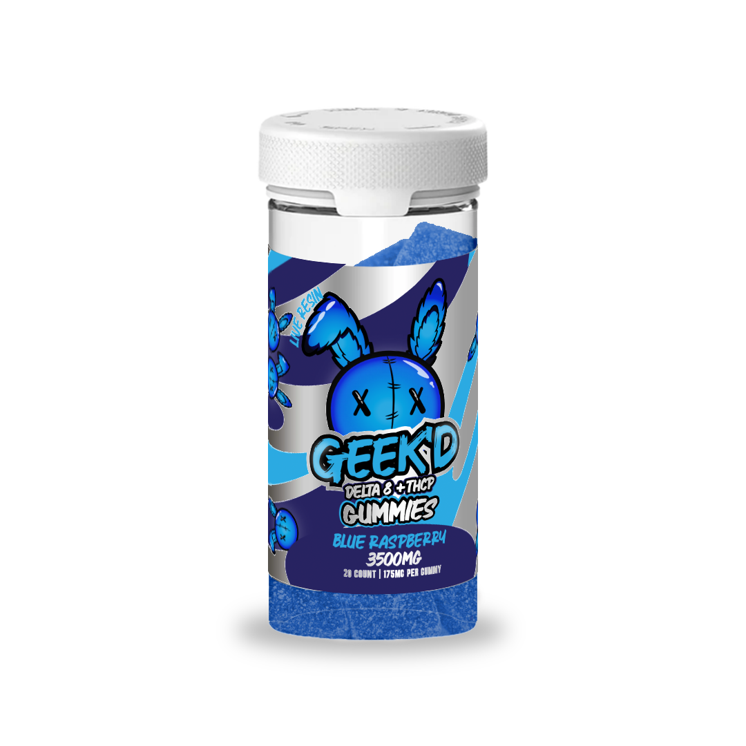 GEEK'D EXTRACTS LIVE RESIN 3500mg GUMMIES