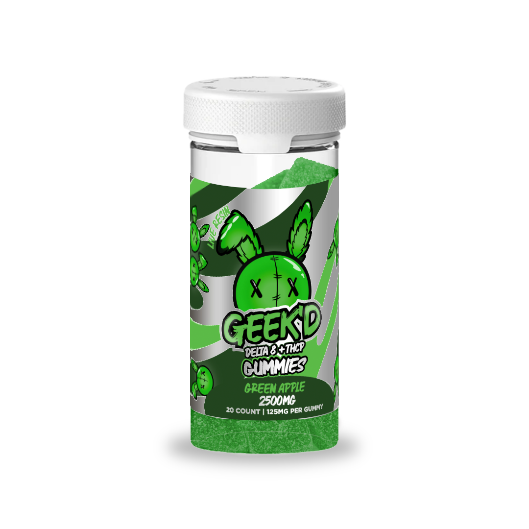 GEEK'D EXTRACTS LIVE RESIN 3500mg GUMMIES