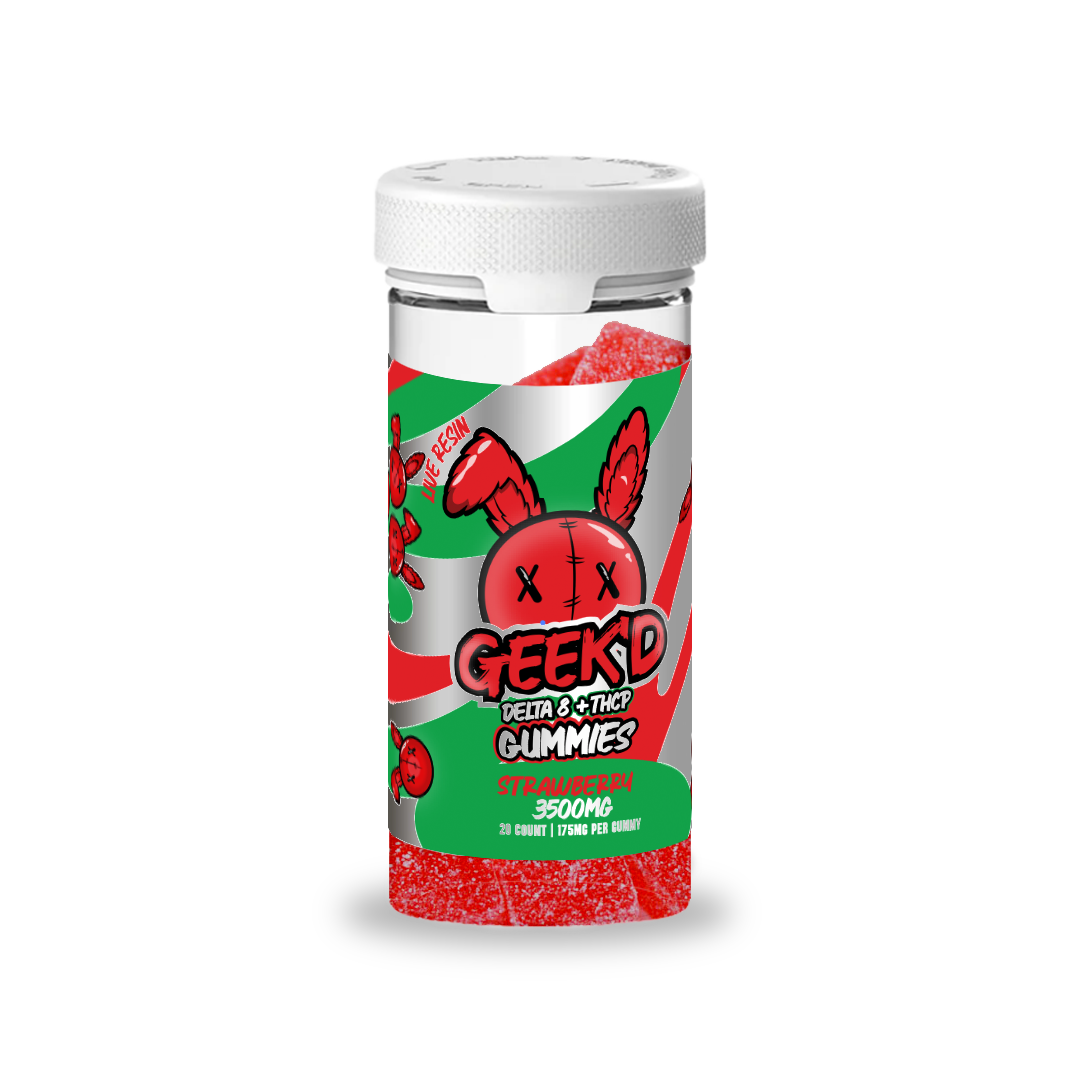 GEEK'D EXTRACTS LIVE RESIN 3500mg GUMMIES