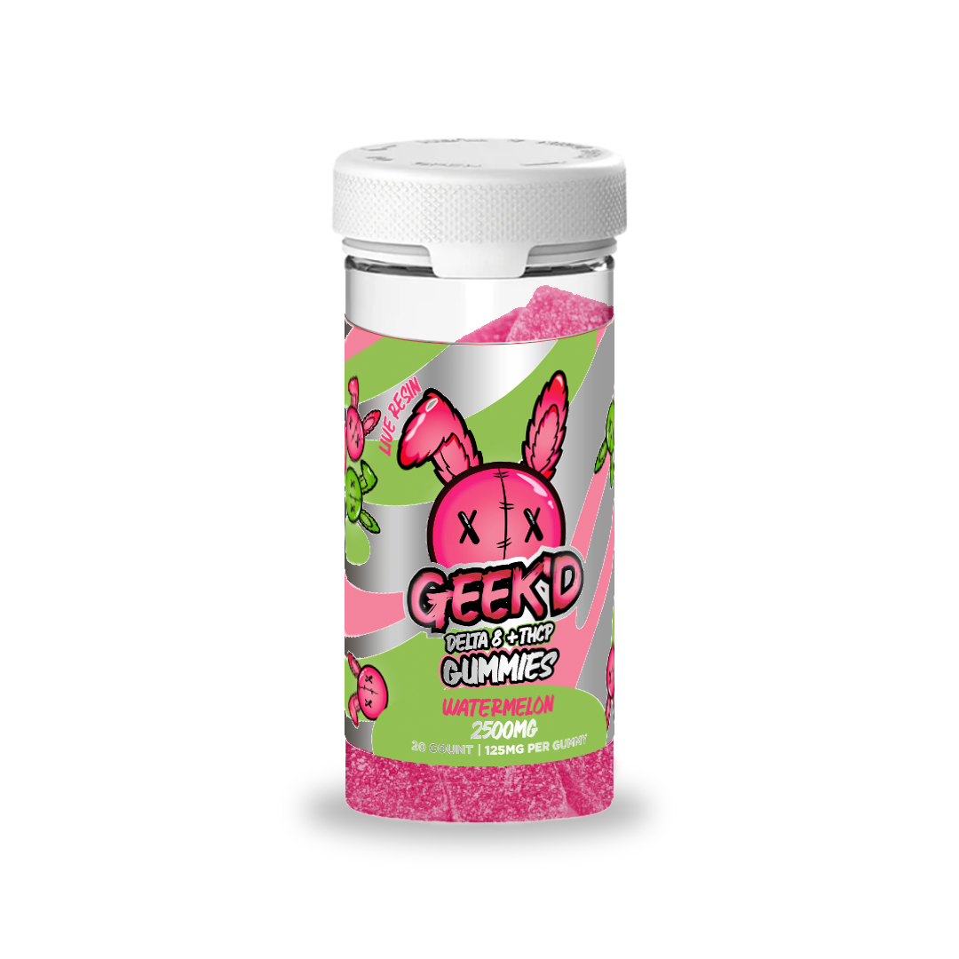 GEEK'D EXTRACTS LIVE RESIN 3500mg GUMMIES
