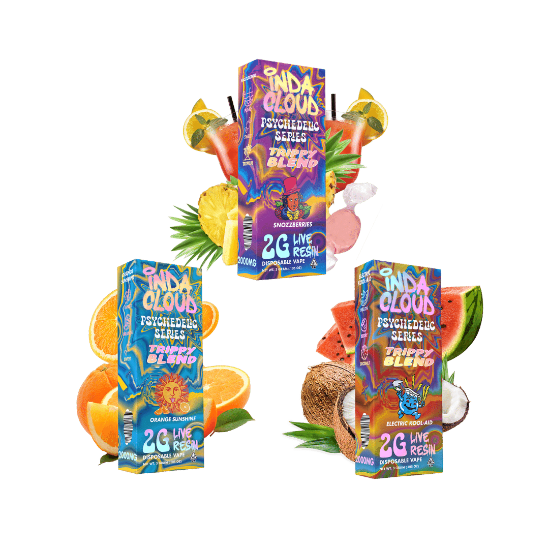 IndaCloud PSYCHEDELIC SERIES 2g DISPOSABLE VAPE