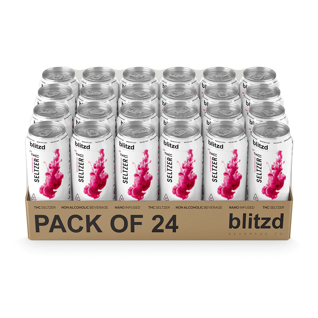 DELTA 8 SELTZER – CASE OF 24 CANS