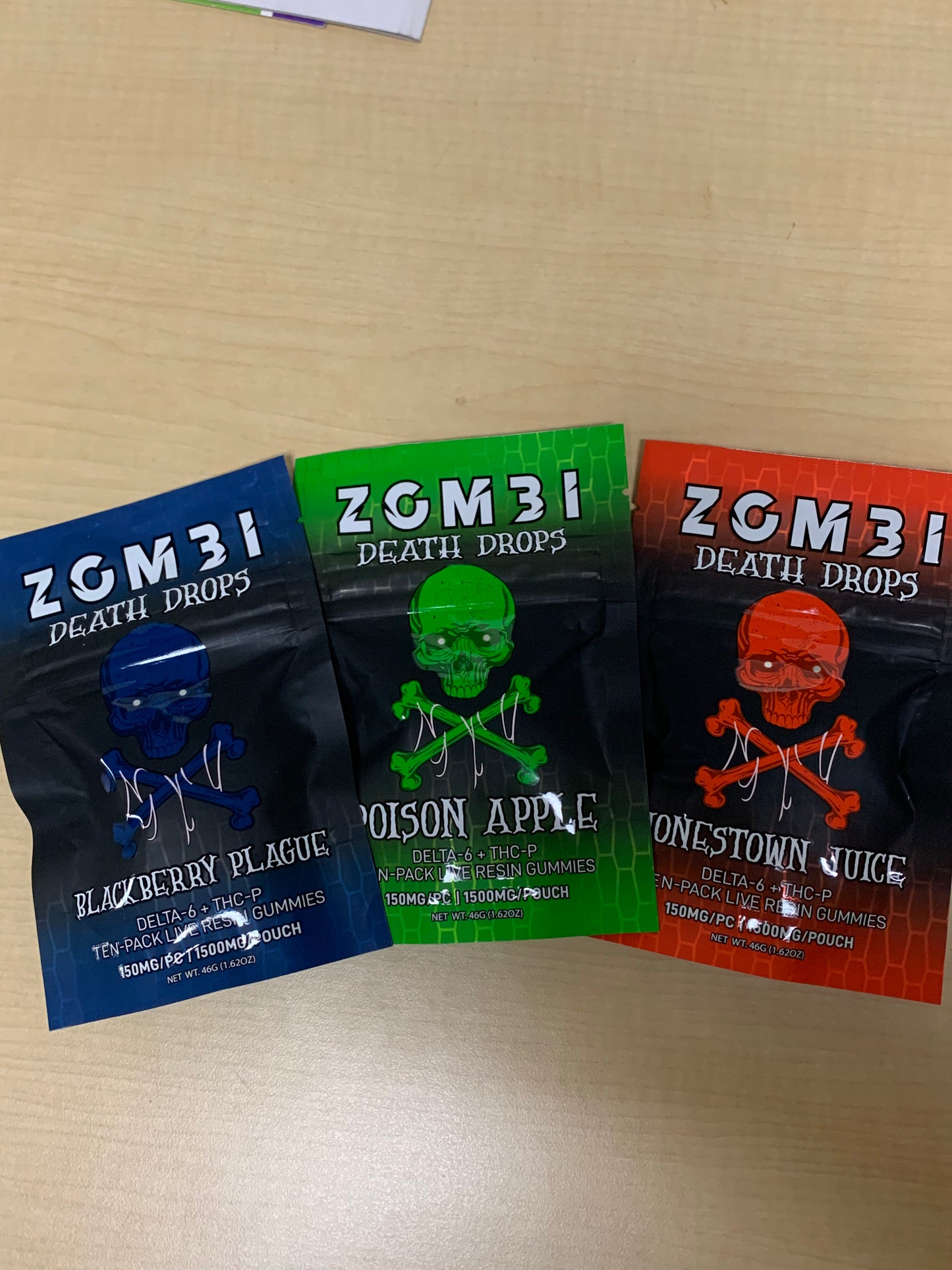 ZOMBI DEATH DROPS - 150mg GUMMIES