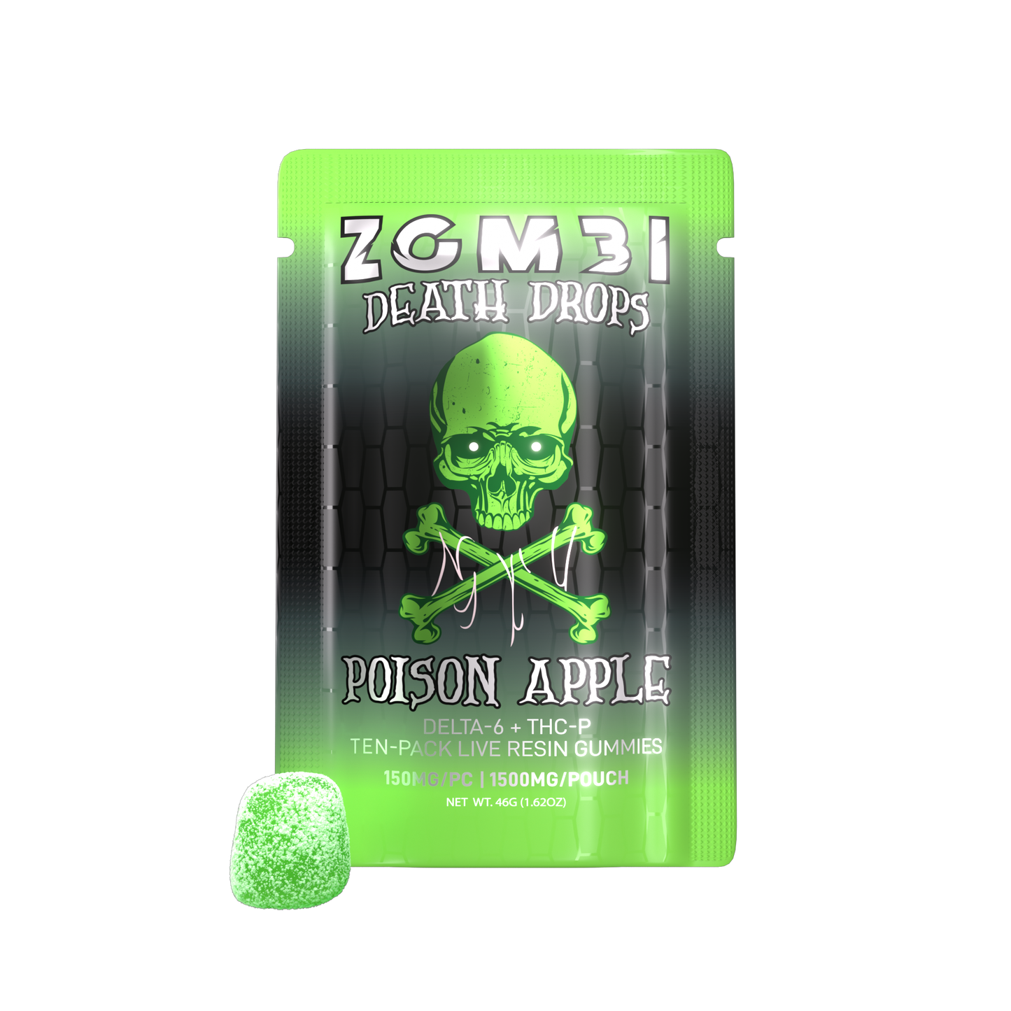 ZOMBI DEATH DROPS - 150mg GUMMIES