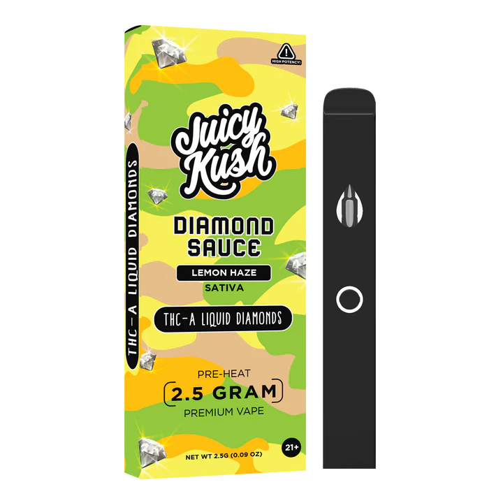 JUICY KUSH 2.5g THCA DIAMOND SAUCE Disposables