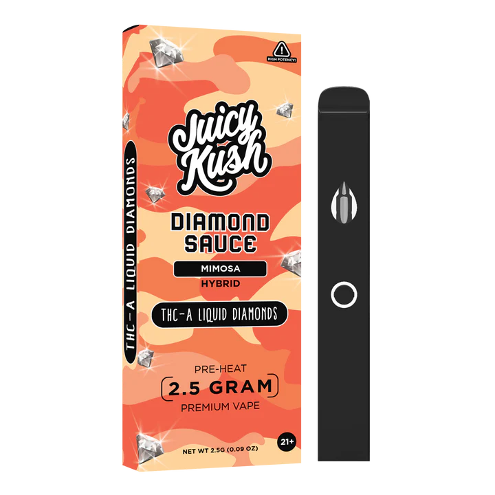 JUICY KUSH 2.5g THCA DIAMOND SAUCE Disposables