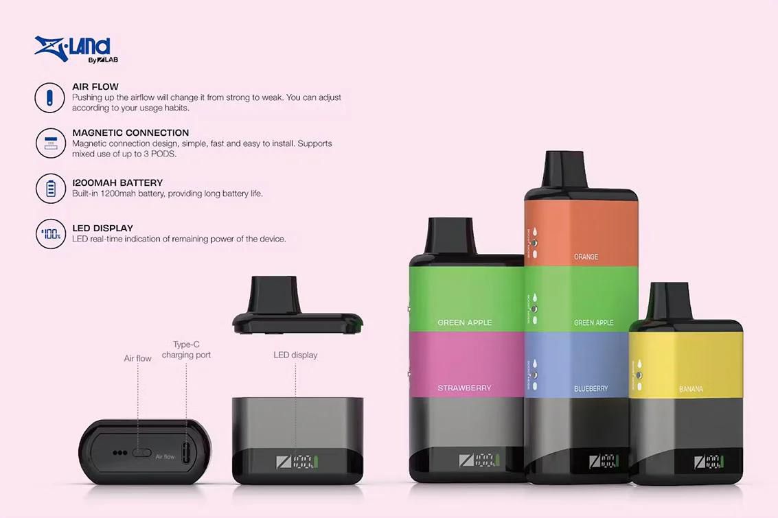 Z COLORS 15000puff NICOTINE VAPE PODS