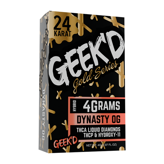 GEEK’D EXTRACTS – 24K GOLD SERIES