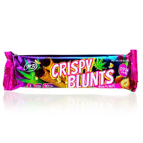 CRISPY BLUNTS HAZLENUT CRISPY PHYLLO DOUGH STICKS