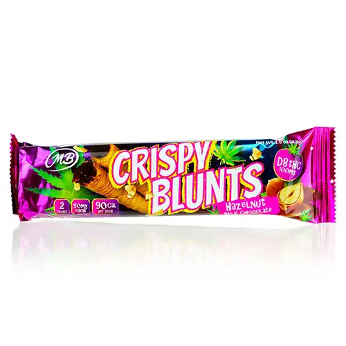 CRISPY BLUNTS HAZLENUT CRISPY PHYLLO DOUGH STICKS