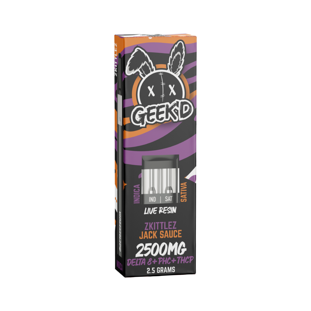 GEEK'D EXTRACTS 2 in 1 DISPOSABLE