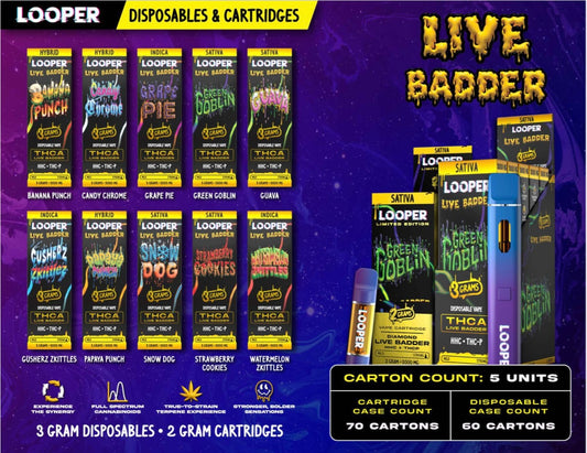 LOOPER DIAMOND LIVE BADDER 3g DISPOSABLE