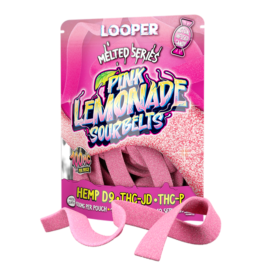 LOOPER - MELTED SERIES THC SOURBELTS - 1000MG