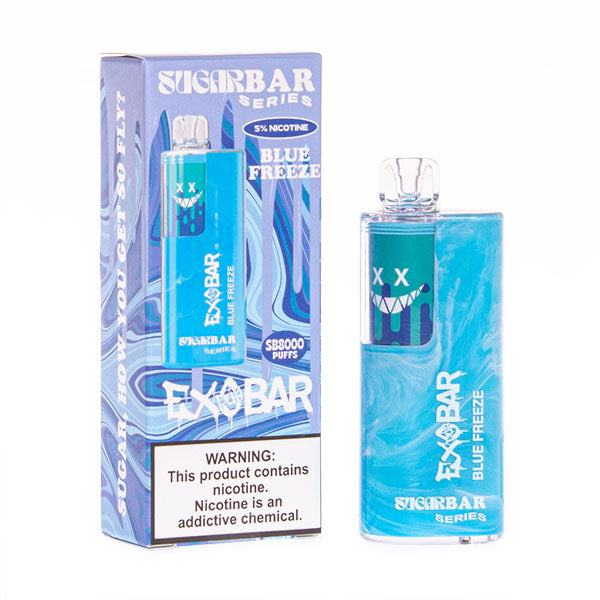 ExoBar X Sugar Bar Disposable Nicotine Vape 8000 Puffs (19mL)