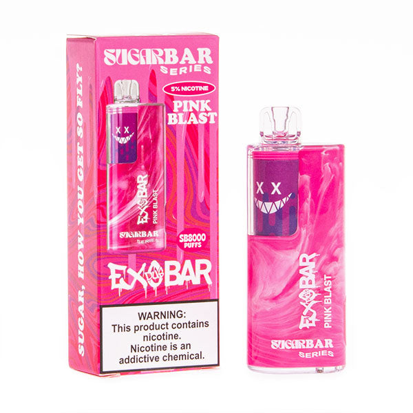 ExoBar X Sugar Bar Disposable Nicotine Vape 8000 Puffs (19mL)