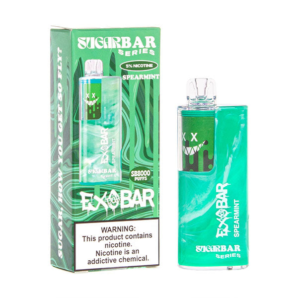 ExoBar X Sugar Bar Disposable Nicotine Vape 8000 Puffs (19mL)