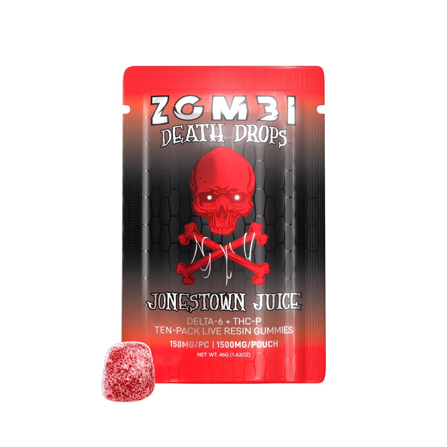 ZOMBI DEATH DROPS - 150mg GUMMIES